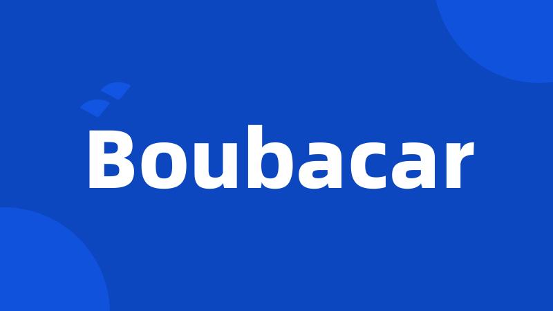 Boubacar