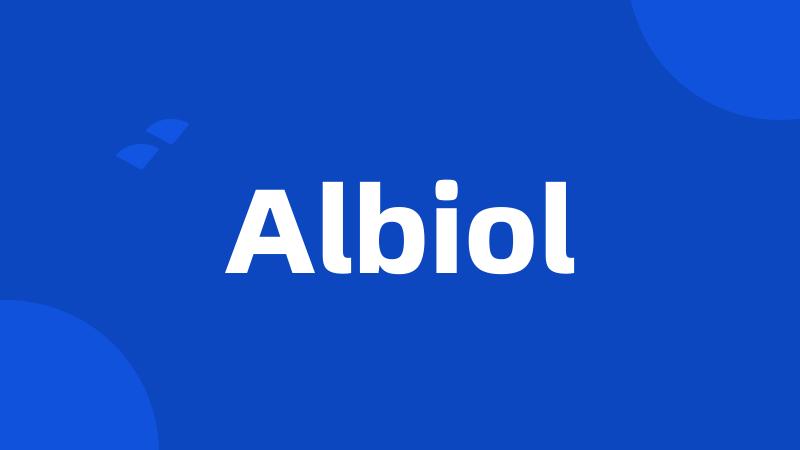 Albiol
