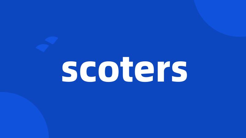 scoters