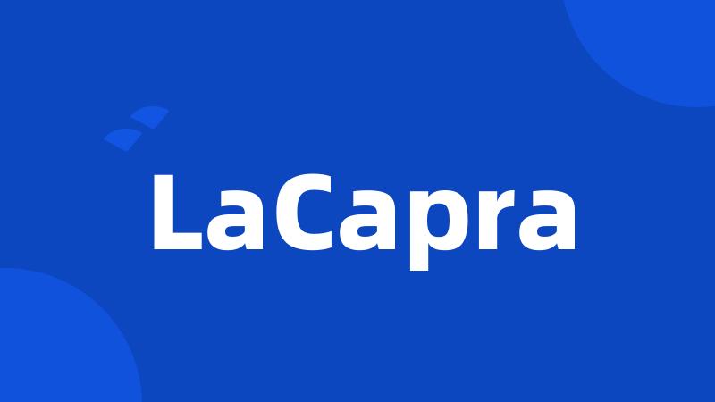 LaCapra