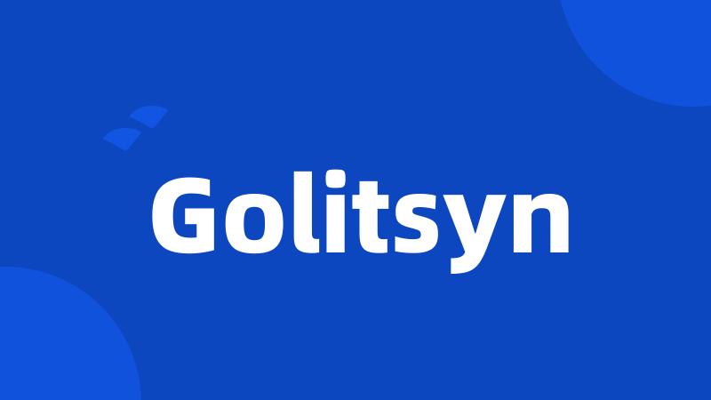 Golitsyn
