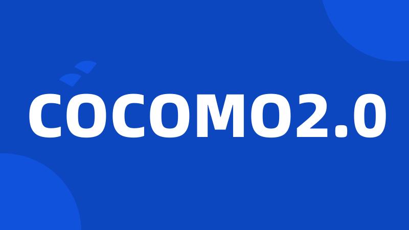 COCOMO2.0