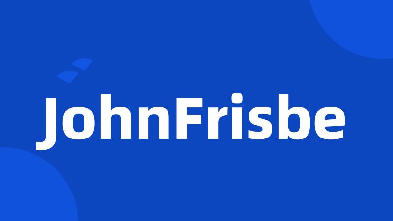JohnFrisbe