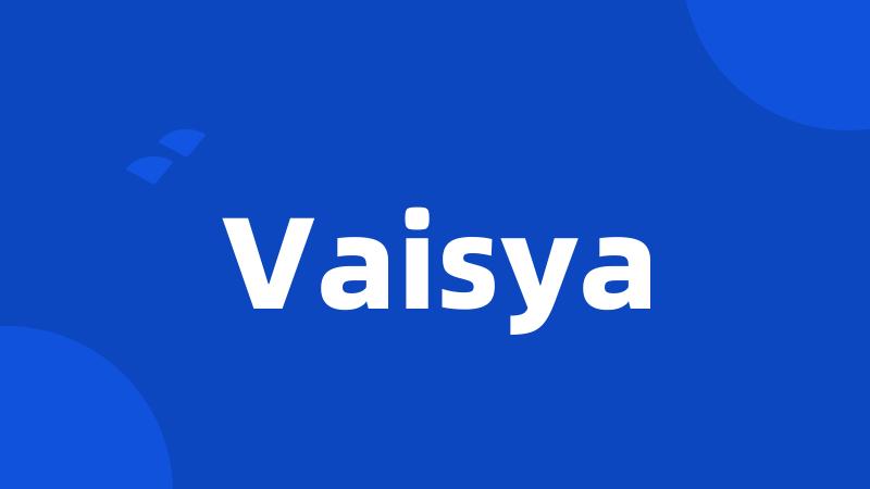 Vaisya