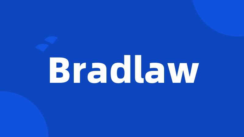 Bradlaw