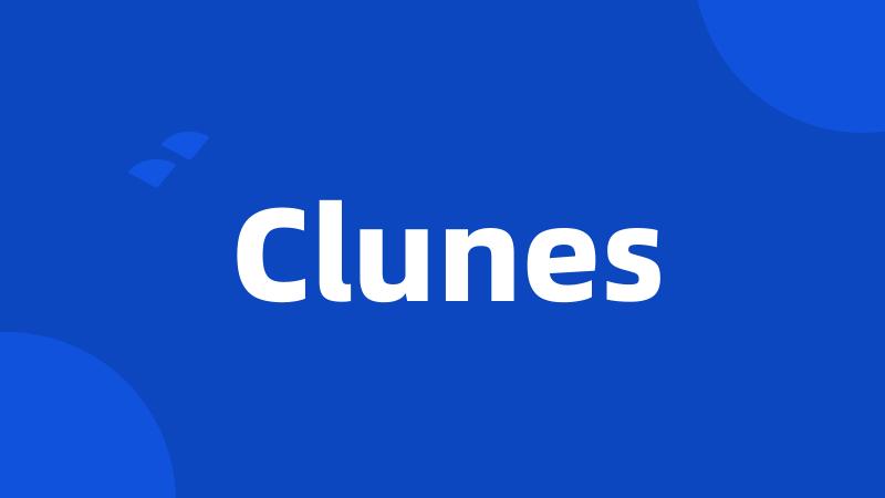 Clunes