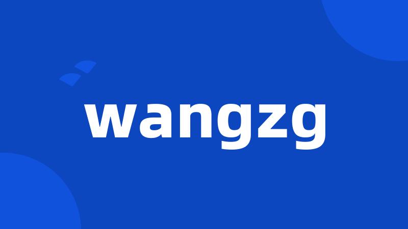 wangzg
