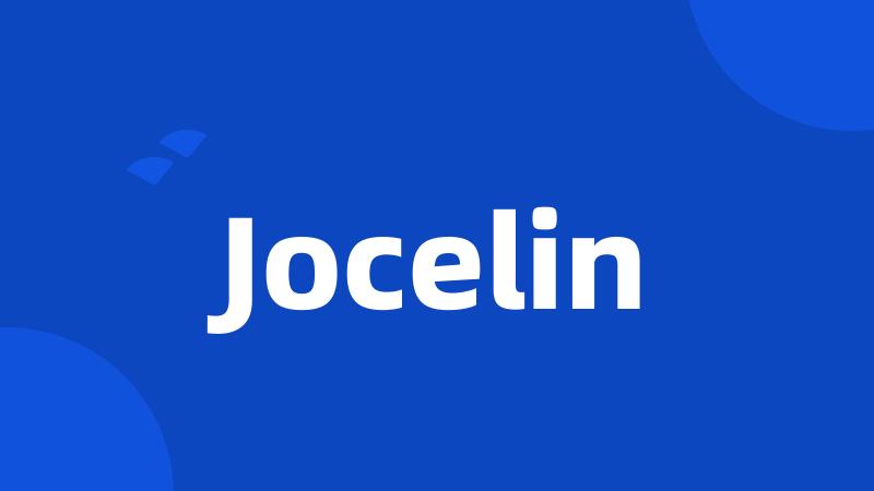 Jocelin