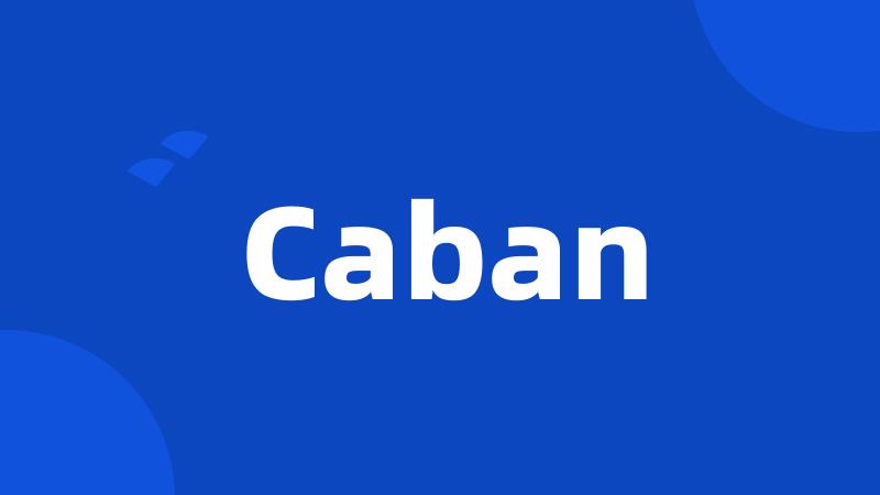 Caban