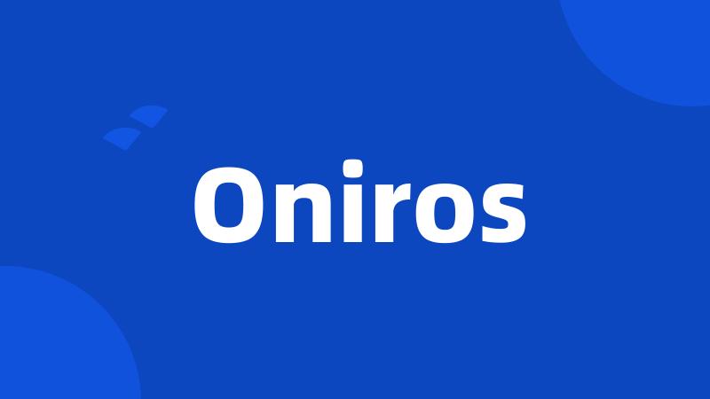 Oniros