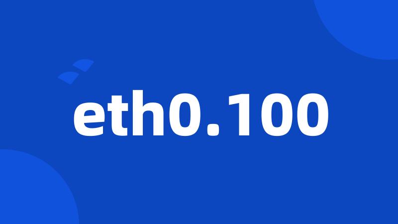 eth0.100