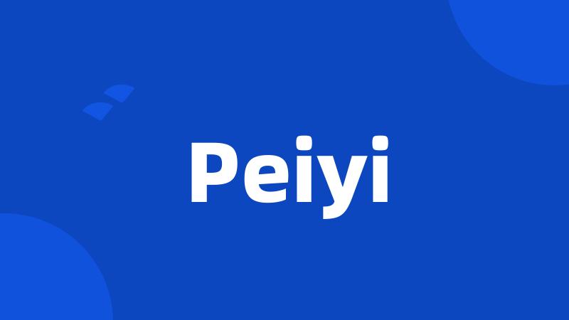 Peiyi