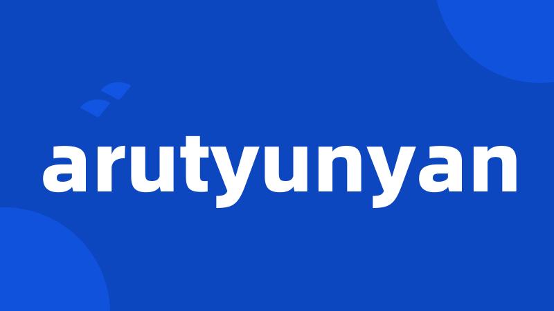 arutyunyan