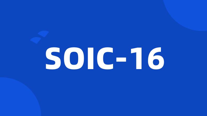 SOIC-16