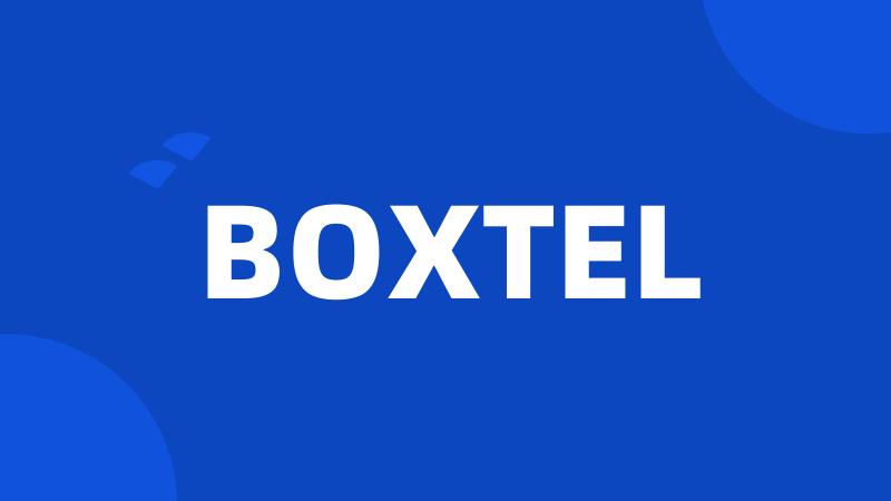 BOXTEL