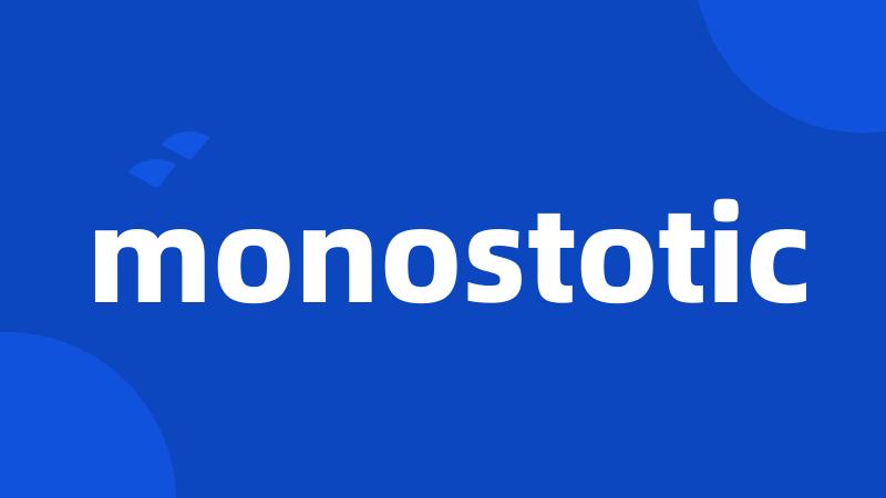 monostotic