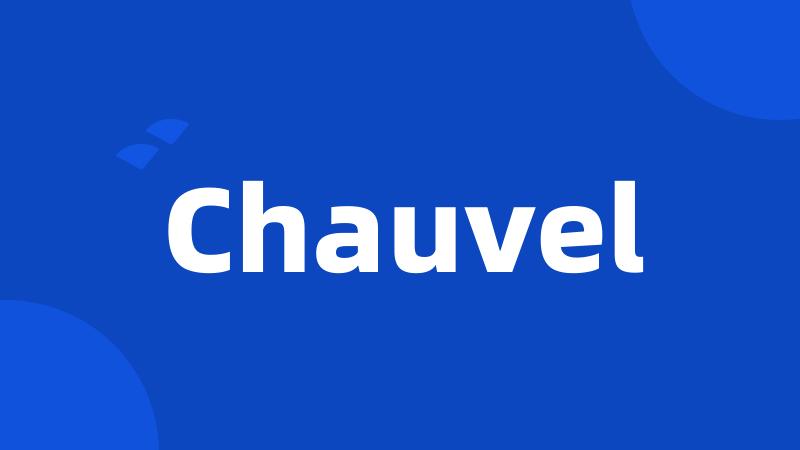 Chauvel