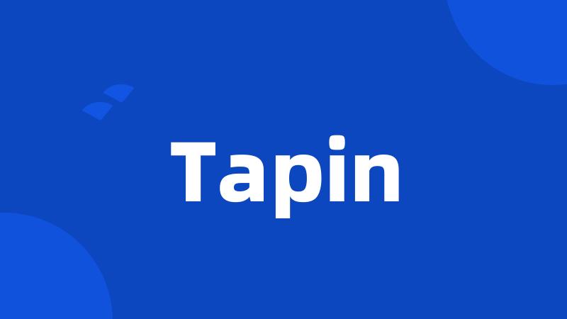 Tapin