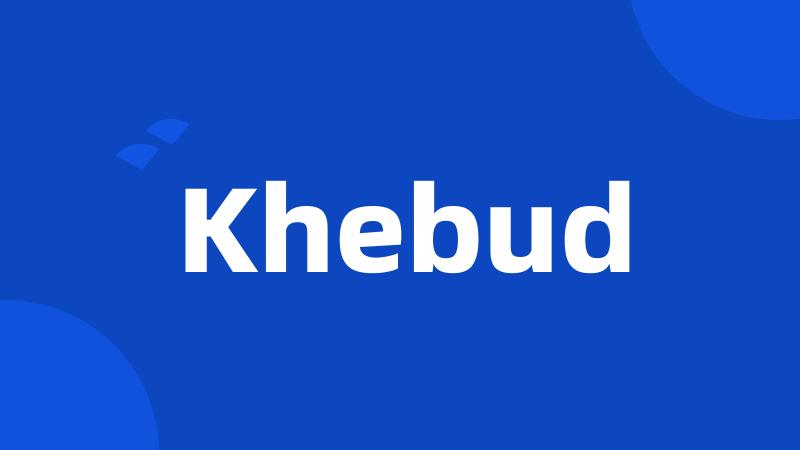 Khebud