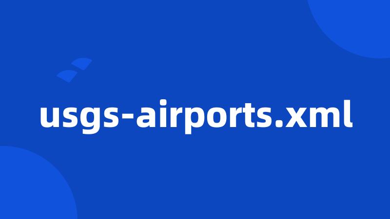 usgs-airports.xml