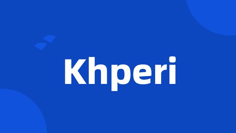 Khperi