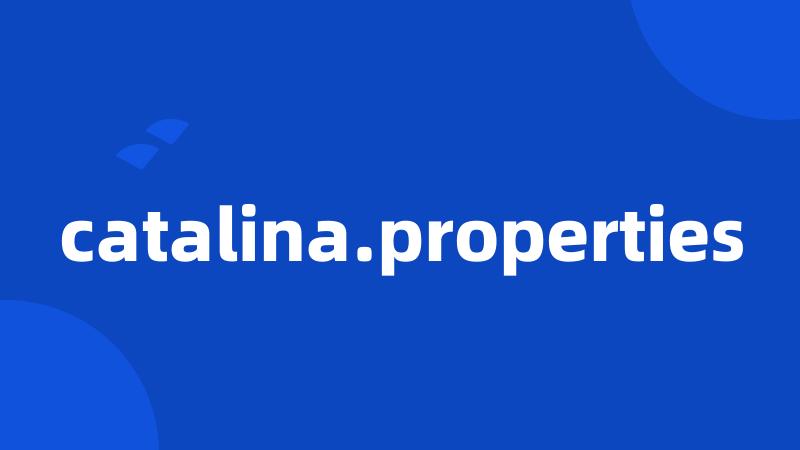 catalina.properties