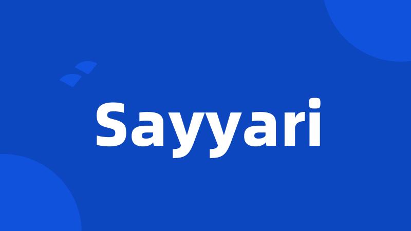 Sayyari