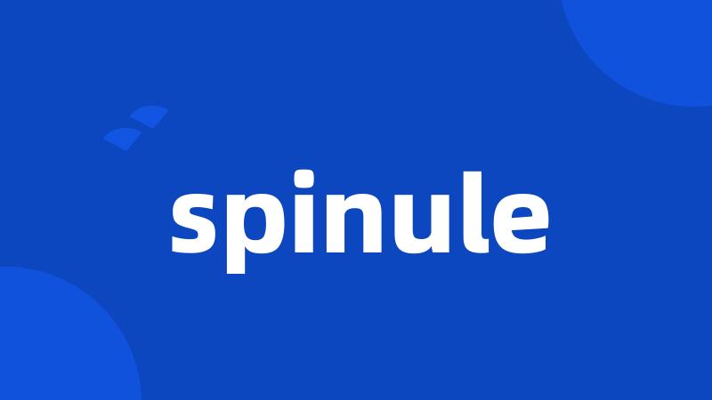 spinule