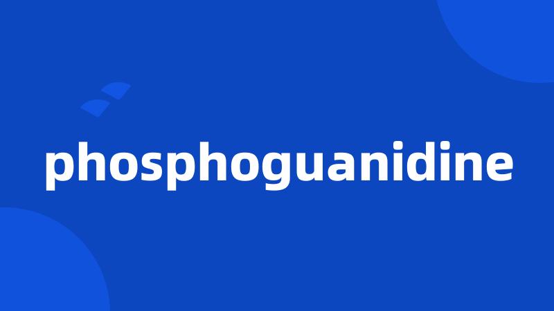 phosphoguanidine