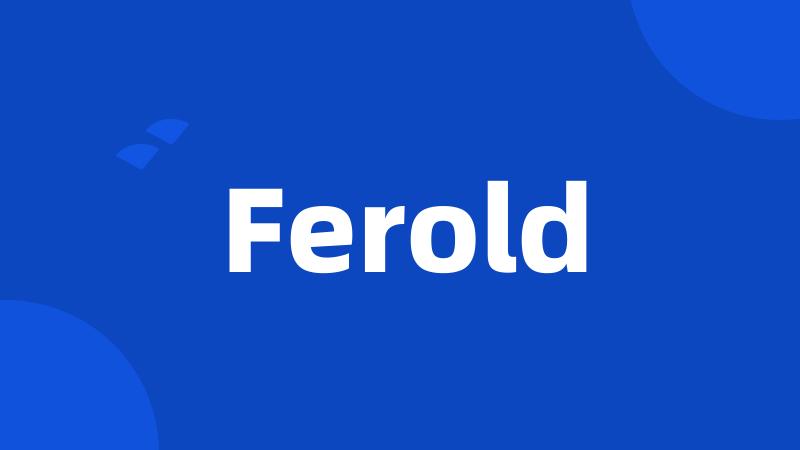 Ferold