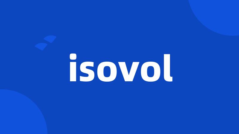 isovol