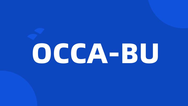 OCCA-BU