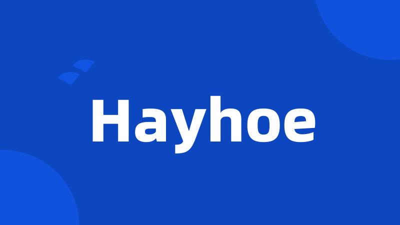 Hayhoe