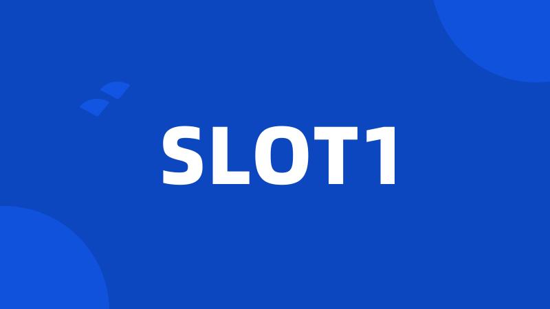 SLOT1