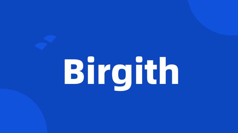 Birgith