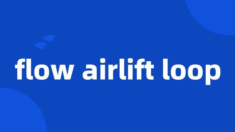 flow airlift loop