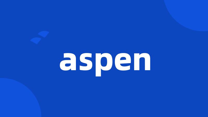 aspen