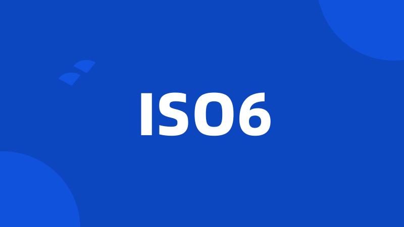 ISO6