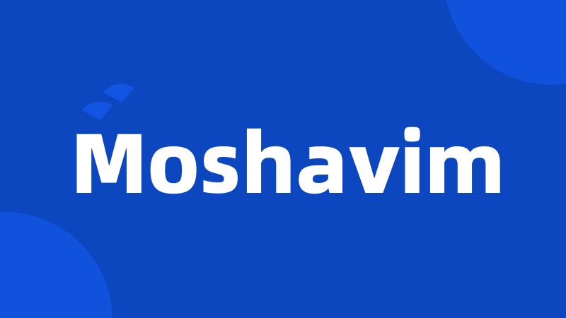 Moshavim