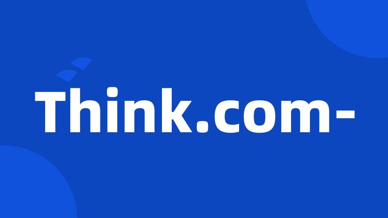 Think.com-
