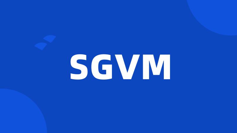 SGVM