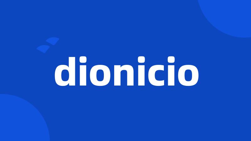 dionicio