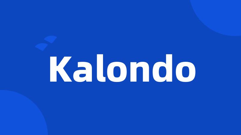 Kalondo