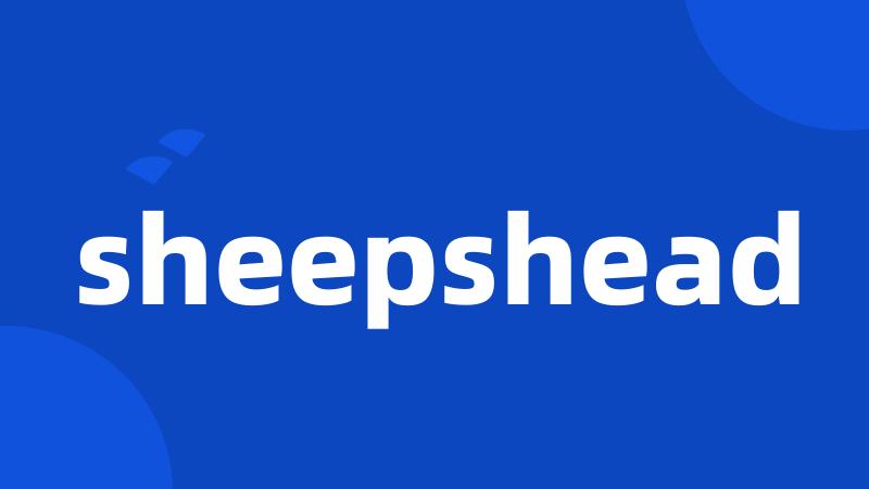 sheepshead