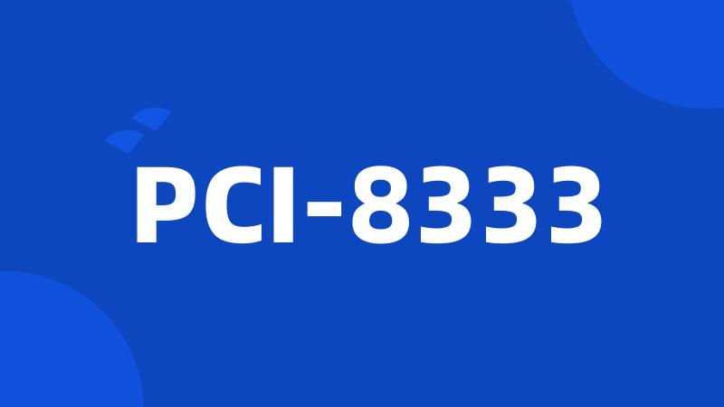 PCI-8333