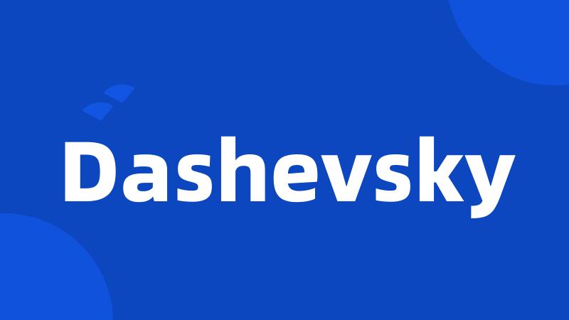 Dashevsky