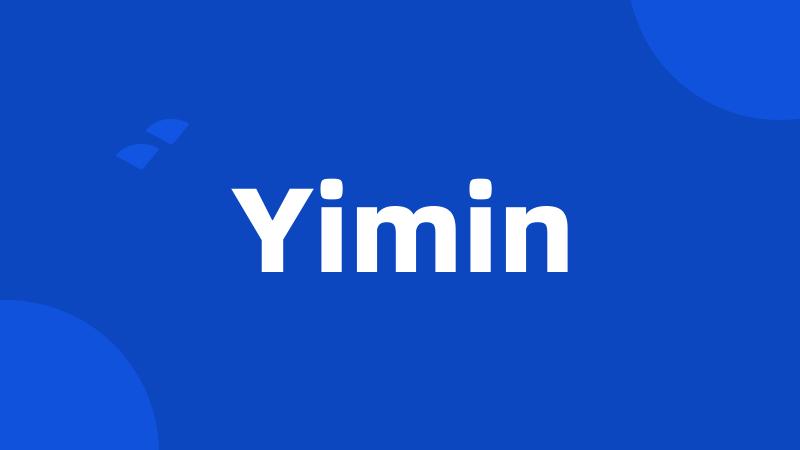 Yimin