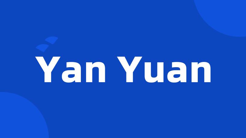 Yan Yuan