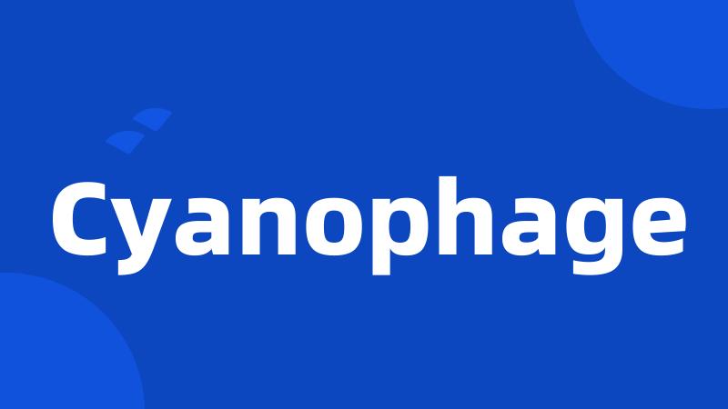Cyanophage