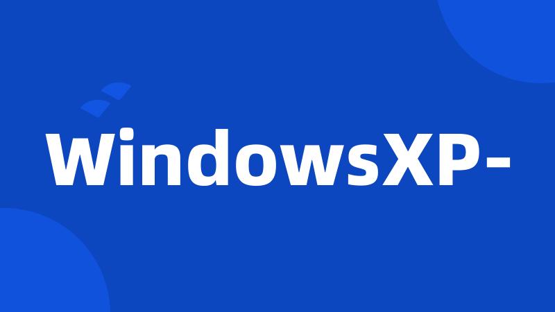 WindowsXP-